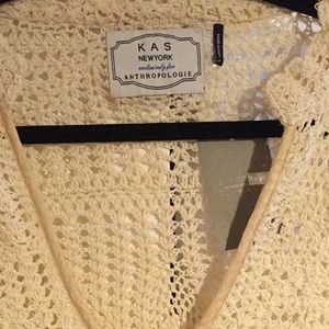 Anthropologie KAS NY crochet swim coverup dress